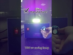 70W UV การรักษาหลอดไฟ 365nm 395nm UV การรักษาหลอดไฟสําหรับพกพา