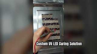 การพิมพ์และการบ่มโมดูล 30° แบบ LED แบบกำหนดเอง