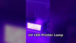 หลอด UV LED ประหยัดพลังงาน 600W สำหรับเครื่องพิมพ์หมึก UV Flatbed